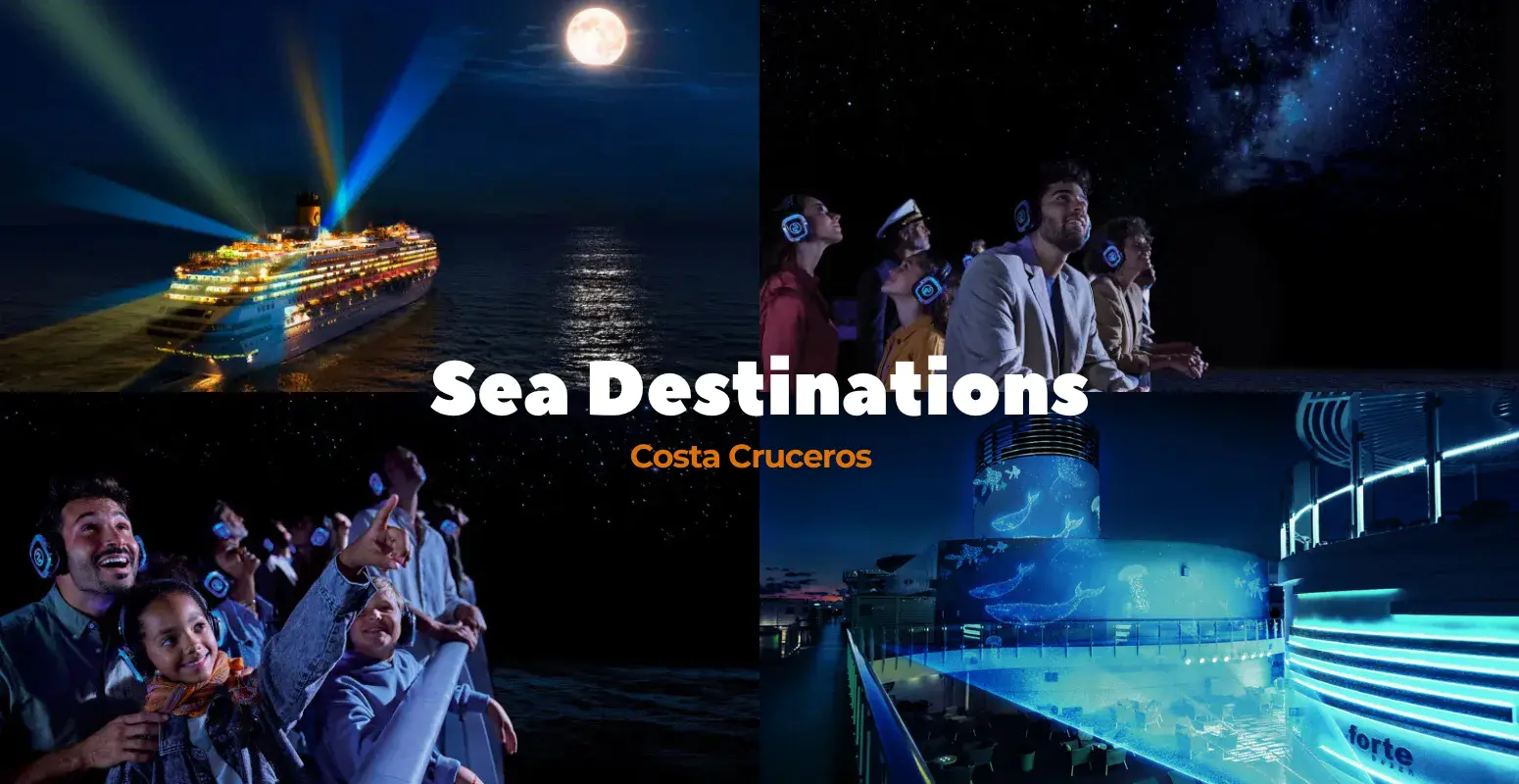 sea destinations costa cruceros